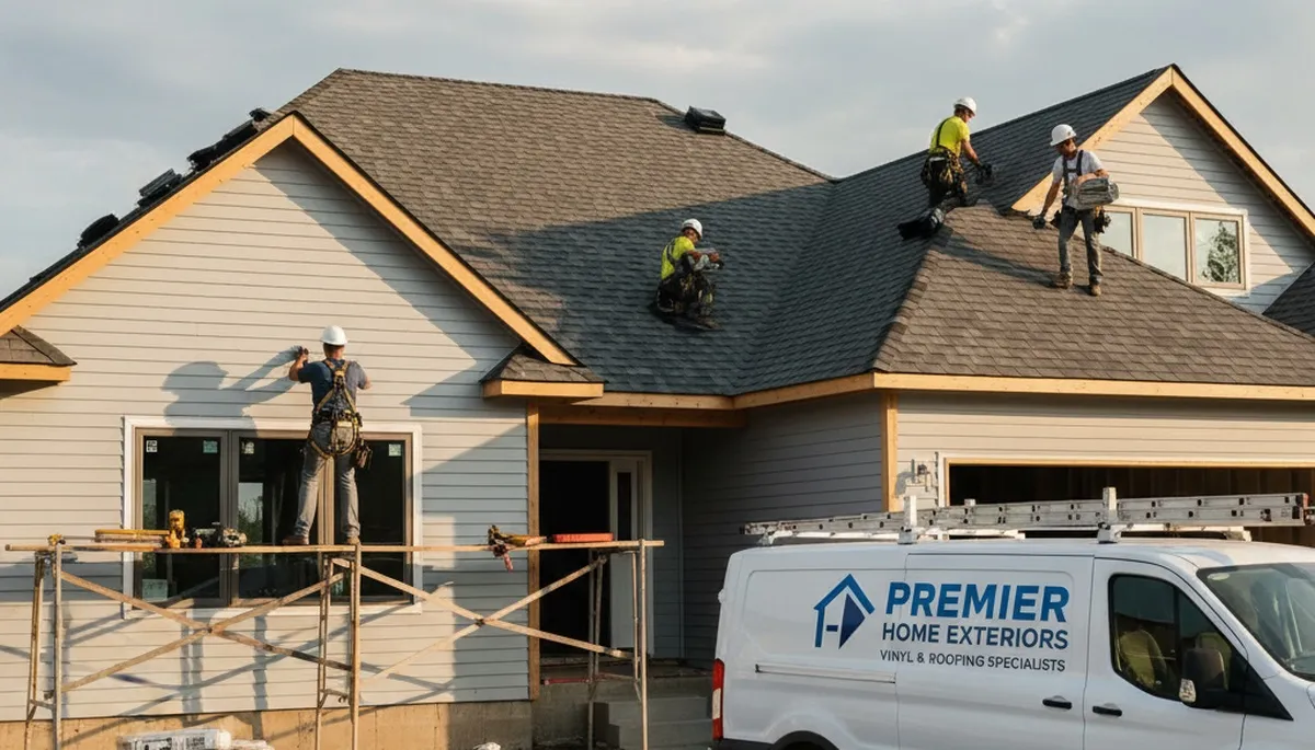 Professional roof installation in Cincinnati, OH by Next Level Exteriors roofing and siding experts