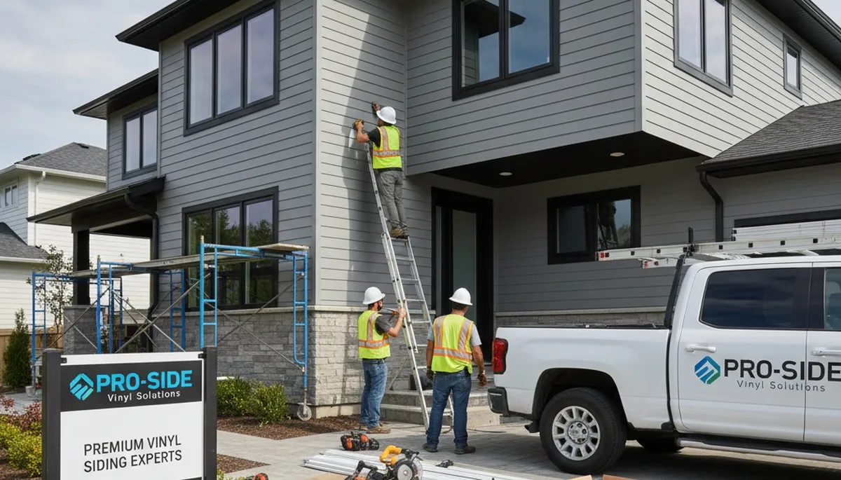 Professional vinyl siding installation on home exterior in Cincinnati, OH by Next Level Exteriors